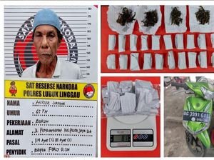 Hitler Pria Asal Medan Ditangkap Polisi Hendak Edarkan Ganja di Lubuklinggau