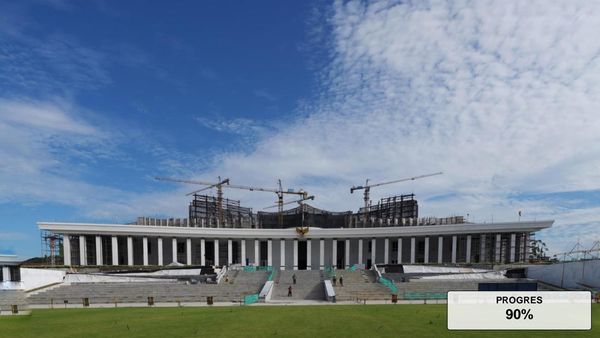 Foto Terbaru Proyek IKN, Istana dan Rumah Menteri Hampir Kelar