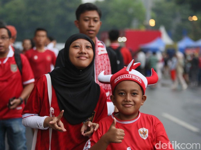 Suporter Timnas Mulai Padati GBK
