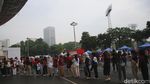 Suporter Timnas Mulai Padati GBK