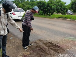 Pemotor di Palembang Tewas Tertabrak Truk Usai Jatuh Gegara Jalan Berlubang
