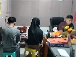 Momen Suami Gerebek Istri Ngamar Bareng Pria Lain di Hotel Polman