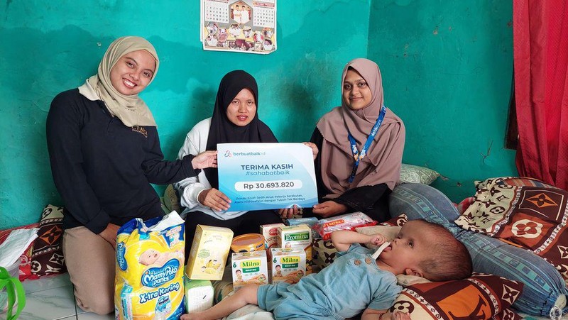 Harapan Baru untuk Azril, Bocah Penderita Hidrosefalus Berkat Sahabat Baik