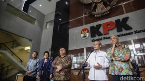 Gelar Audiensi, Pansel KPK Datangi Gedung Merah Putih