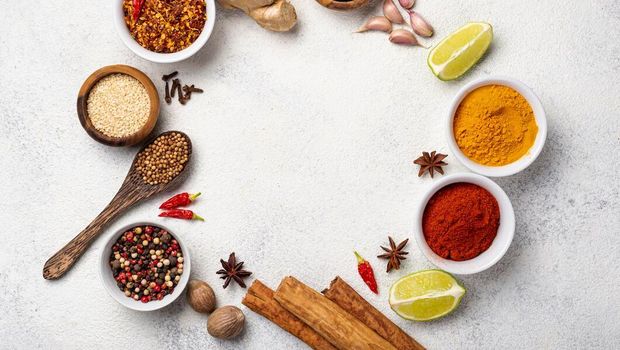 Ilustrasi rempah-rempah/Foto: Freepik.com/freepik