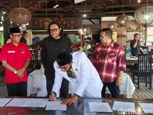 5 Parpol Sepakat Bersatu Hadapi Pilkada Ciamis 2024