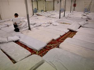 Melihat Fasilitas Tenda untuk Jemaah Haji di Mina