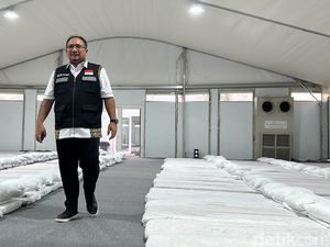 Menag Tinjau Fasilitas Haji di Armuzna Menag Tinjau Fasilitas Haji di Armuzna