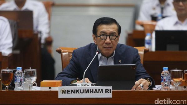 Menkumham Sebut Lapas di Indonesia Overcrowded 89%
