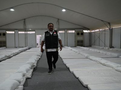 Momen Menag Yaqut Tinjau Persiapan Armuzna Haji