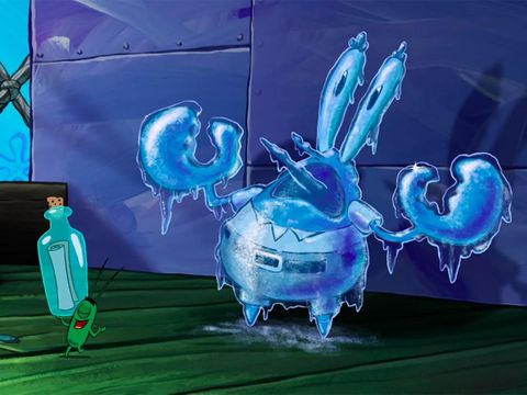 Plankton dalam Serial SpongeBob SquarePants Plankton dalam Serial SpongeBob SquarePants. (Nickelodeon Animation Studio via IMDb)