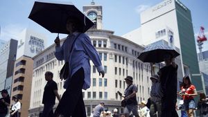 Tokyo Dilanda Gelombang Panas, Suhu Mencapai 30 Derajat Celcius