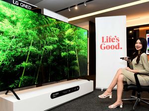 TV Premium Layar Lebar LG dengan Prosesor Lebih Kencang