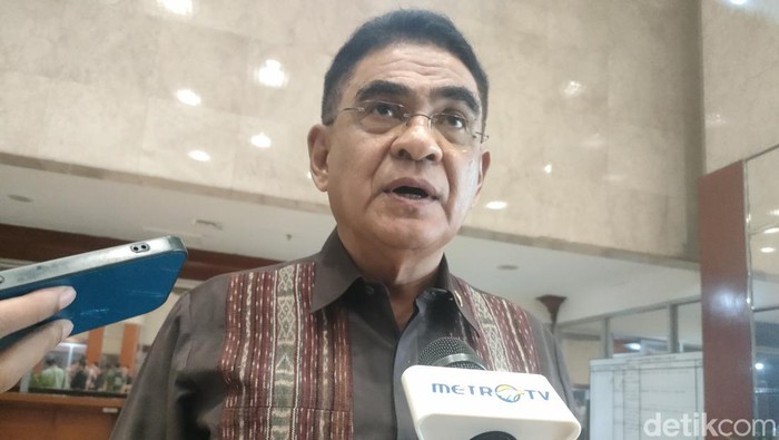 Anggota Komisi X dewan perwakilan rakyat RI Andreas Hugo Pareira (Dwi R/detikcom) komisi xiii dpr
