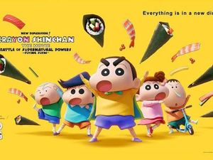 Gunakan Gaya 3D Terbaru, Produksi Shinchan: Flying Sushi Memakan Waktu 7 Tahun