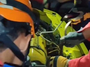 Ular Masuk Kap Mobil, Warga Bogor Minta Bantuan Damkar untuk Evakuasi