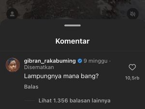 Warga Posting Video Jalan Rusak, Gibran Rakabuming: Lampungnya Mana Bang?