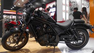 Lihat Langsung Honda Rebel 1100, Mainan Baru Sultan di Indonesia