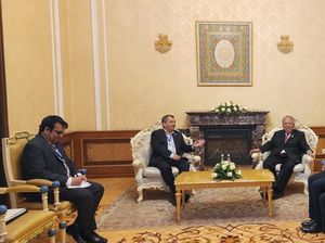 Basuki Pamer Proyek Hijau RI ke Menteri LH Bangladesh, Tawarkan Kerja Sama Basuki Pamer Proyek Hijau RI ke Menteri LH Bangladesh, Tawarkan Kerja Sama