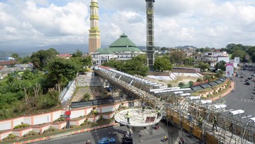 Progres Terkini Pembangunan JPO Milenial di Bandar Lampung