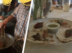 Ngeri! Pria Ini Bikin Taco Pakai Daging Kakinya Sendiri Ngeri! Pria Ini Bikin Taco Pakai Daging Kakinya Sendiri