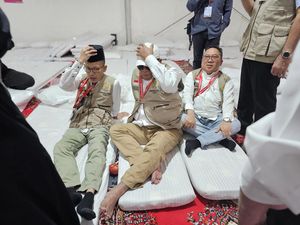Timwas Soroti Kasur di Tenda Jemaah RI di Arafah Mirip Karpet Anak TK