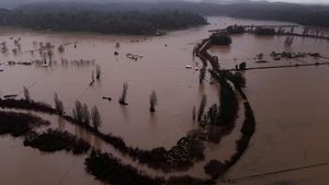 Banjir Bandang Rendam 6 Provinsi di Chile