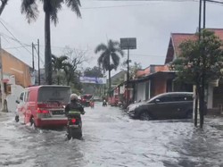 Hujan Deras Guyur Kota Malang, Kawasan Sawojajar Banjir
