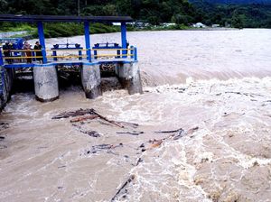 Debit Air Bendungan Naik, Kabupaten Bone Bolango Siaga Bencana