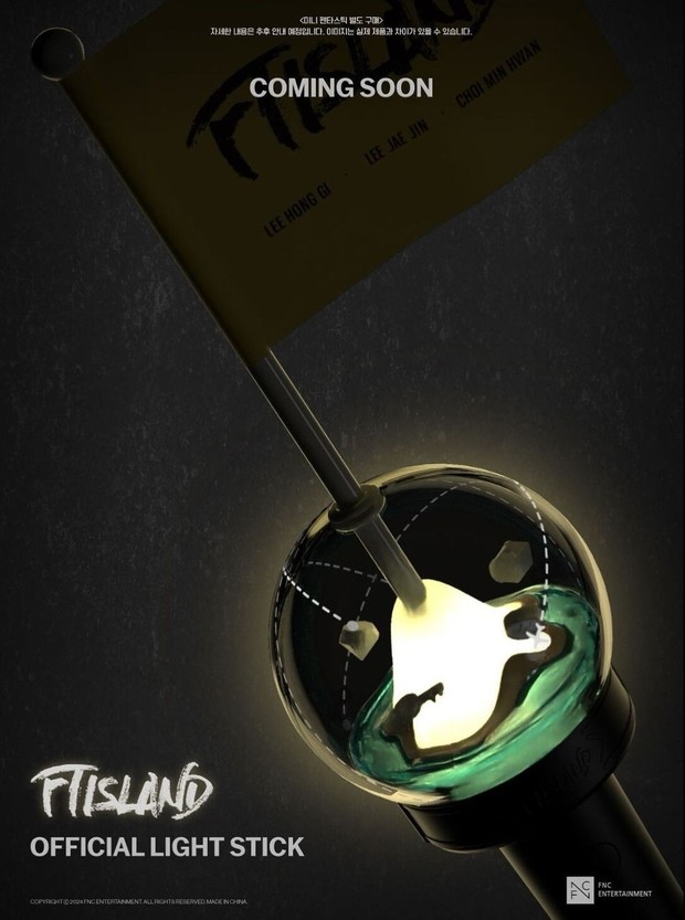 Desain light stick FTISLAND/ Foto: x.com/FT_FANCLUB