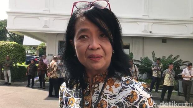 Direktur Jenderal Cipta Karya Kementerian PUPR Diana Kusumastuti. (Eva/detikcom)