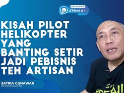 Kisah Pilot Helikopter Banting Setir Jadi Pebisnis Teh