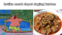 Meme Makanan di Idul Adha, Siap-siap Nyate Daging Kambing