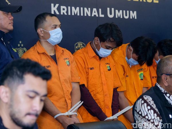 Nih Komplotan Perampok 18 Jam Tangan Mewah di PIK Usai Ditangkap
