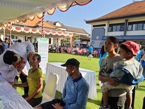 Ratusan Penyandang Disabilitas Terima Bantuan dan Pengobatan Gratis