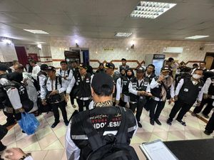 Ratusan Petugas Haji Mulai Diberangkatkan ke Arafah Ratusan Petugas Haji Mulai Diberangkatkan ke Arafah
