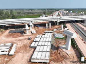 Proyek Persimpangan Tol Trans Sumatera Dibangun, Ini Penampakannya