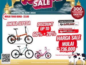 Murah Meriah! Harga Sepeda di Transmart Full Day Sale Mulai dari Rp 700 Ribuan