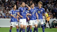 Transfermarkt melansir nilai pasar terbaru. Dari Timnas Jepang, inilah lima pemain dengan harga termahal (Getty Images/Koji Watanabe)