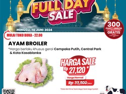 Serbu! Beli Daging Ayam Broiler Murah di Transmart Full Day Sale Cuma Rp 27 Ribuan