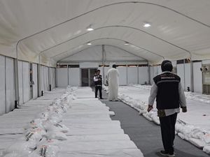 Melihat Persiapan Fasilitas Jemaah Haji Indonesia di Arafah Melihat Persiapan Fasilitas Jemaah Haji Indonesia di Arafah
