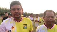 Bobby-Bupati Sergai Main Bola Bareng, Langkah Awal Duet Pilgub Sumut?