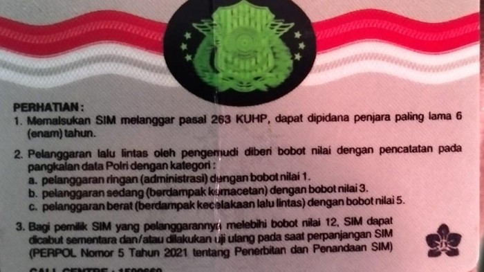 Ilustrasi SIM palsu Ilustrasi SIM palsu