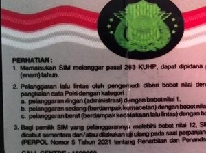 Ini Asal SIM Palsu 2 Warga Banyuwangi yang Terjaring Razia Ini Asal SIM Palsu 2 Warga Banyuwangi yang Terjaring Razia