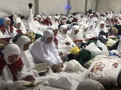 Suasana Jelang Wukuf di Arafah
