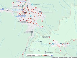 Sukolilo Pati Masih Hangat, di G-Maps Jalanan Ditutup-Banyak Motor Tak Berplat!