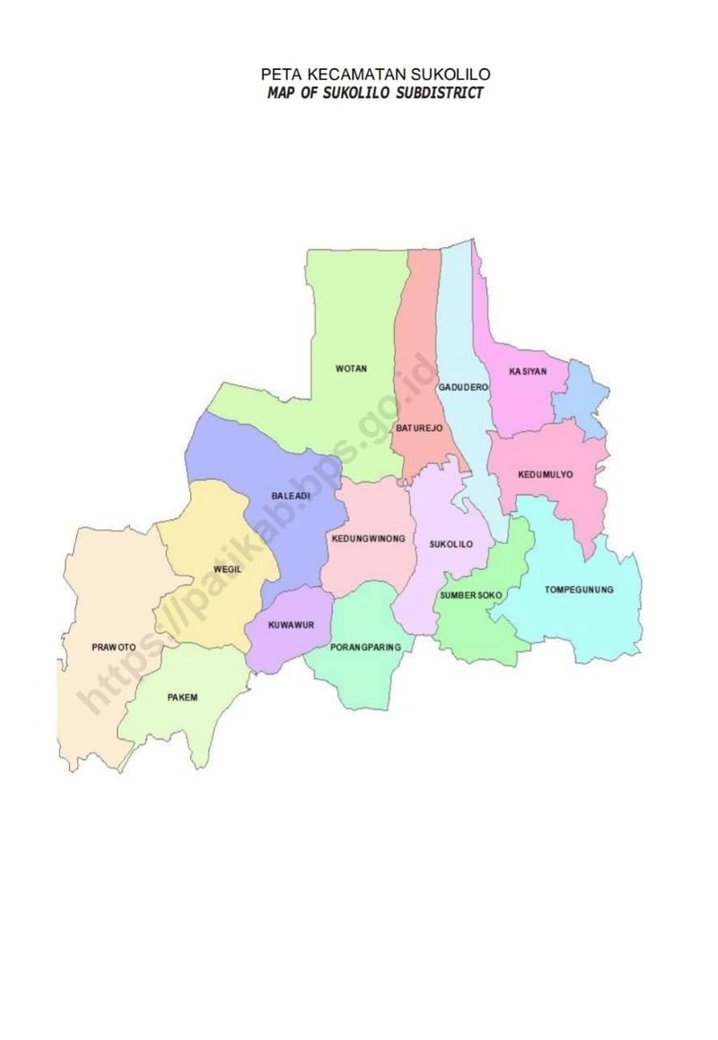 Peta Kecamatan Sukolilo