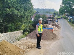 Satgas Kappang Minta Kontraktor Bersihkan Material Proyek Poros Maros-Bone