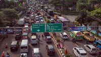 Potret Kepadatan Lalin di Puncak Bogor Saat Libur Panjang Idul Adha