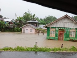 Banjir di Banggai Laut Rendam 111 Rumah, 17 Kepala Keluarga Mengungsi